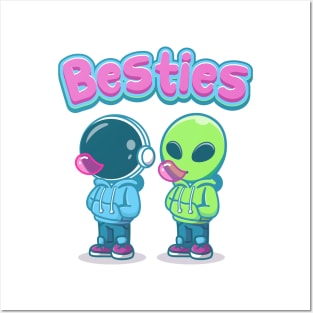 Besties Posters and Art